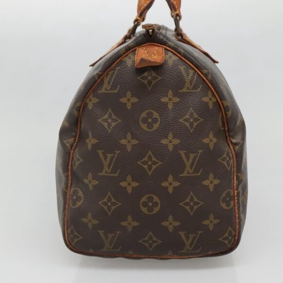 LOUIS VUITTON Monogram Speedy 30 Hand Bag - Picture 5 of 15